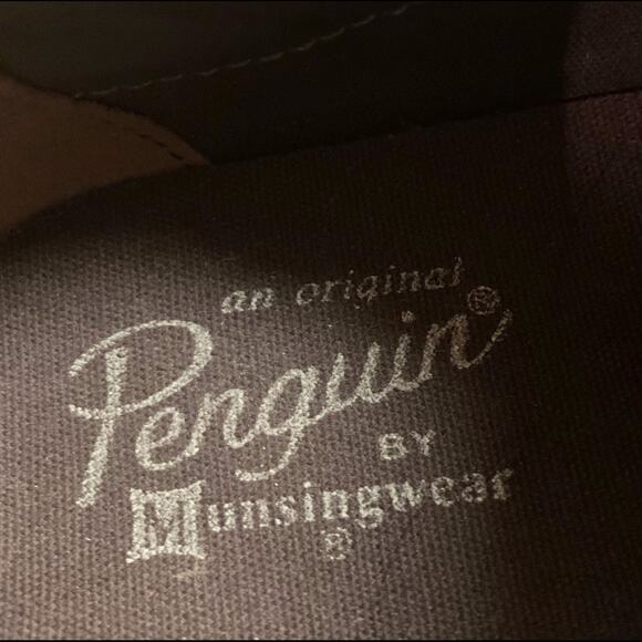 SALE 🎊PENGUIN UNISEX Leather BROWN VELCRO SNEAKER 2 - Picture 9 of 11